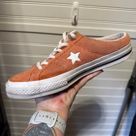 Converse All Star Lo Suede Slides Unisex M=7.5 W=9.5 - Picture 6 of 9